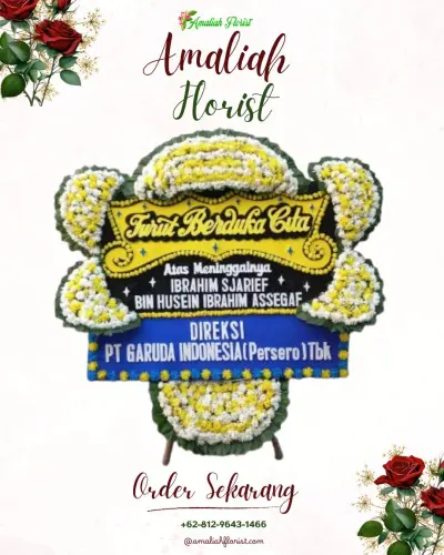 Papan Bunga Duka di Dangdang